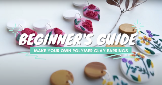 Beginner's Guide To Polymer Clay Earrings