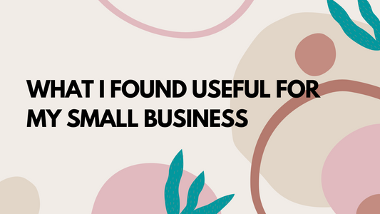 what i found useful for my small business